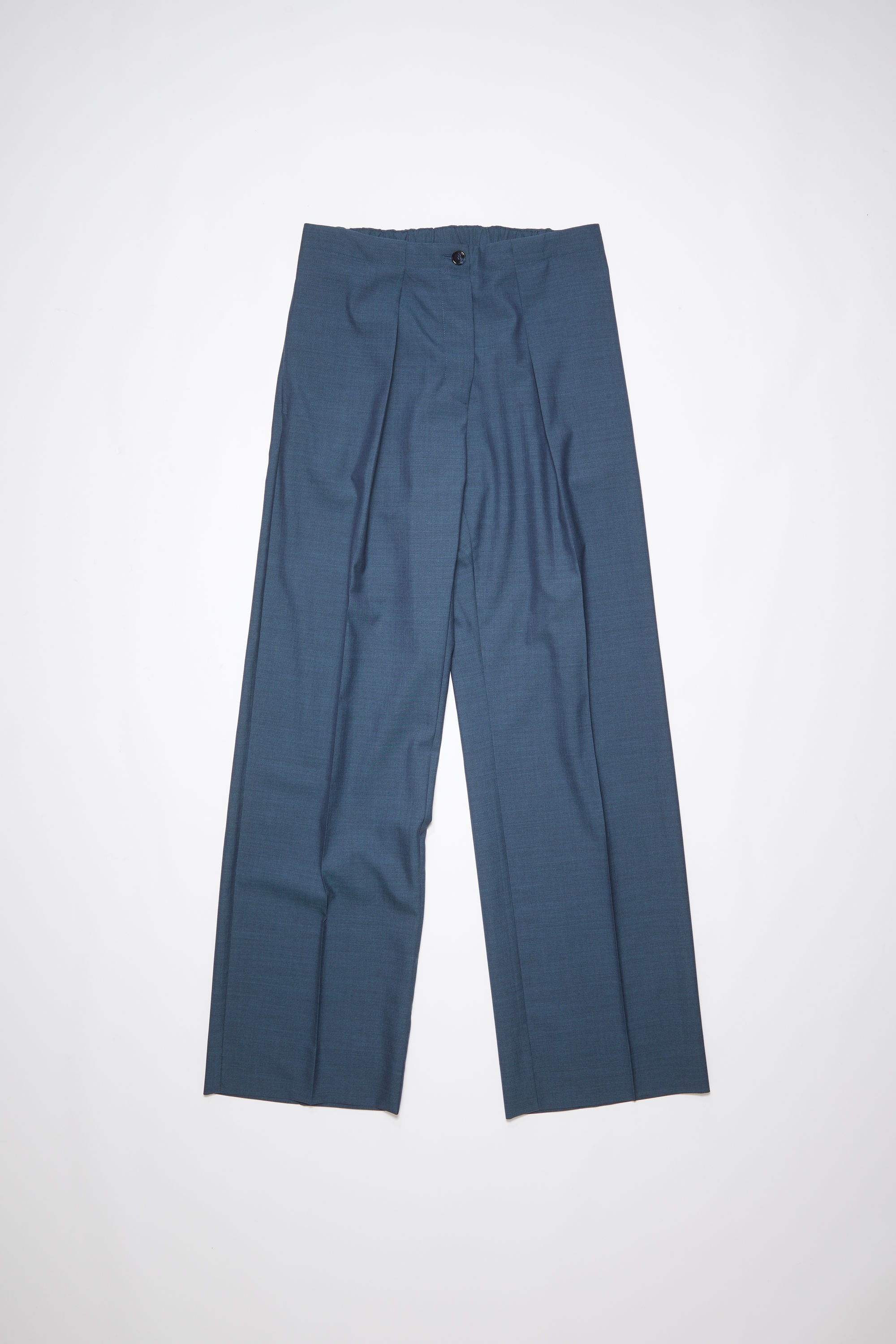 Tailored trousers - Teal blue - 1