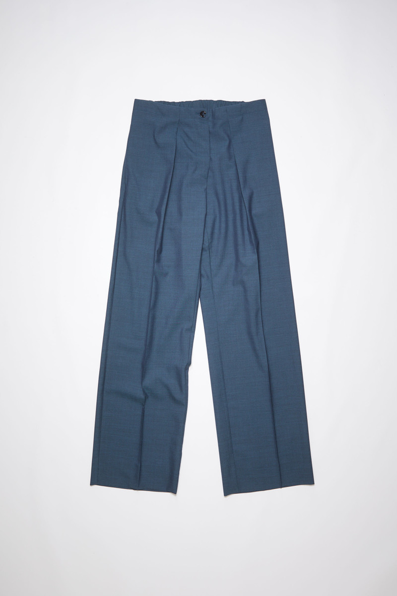 Tailored trousers - Teal blue - 1