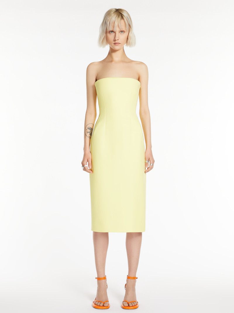 Sportmax EDITTA Double-faced cotton bustier dress outlook