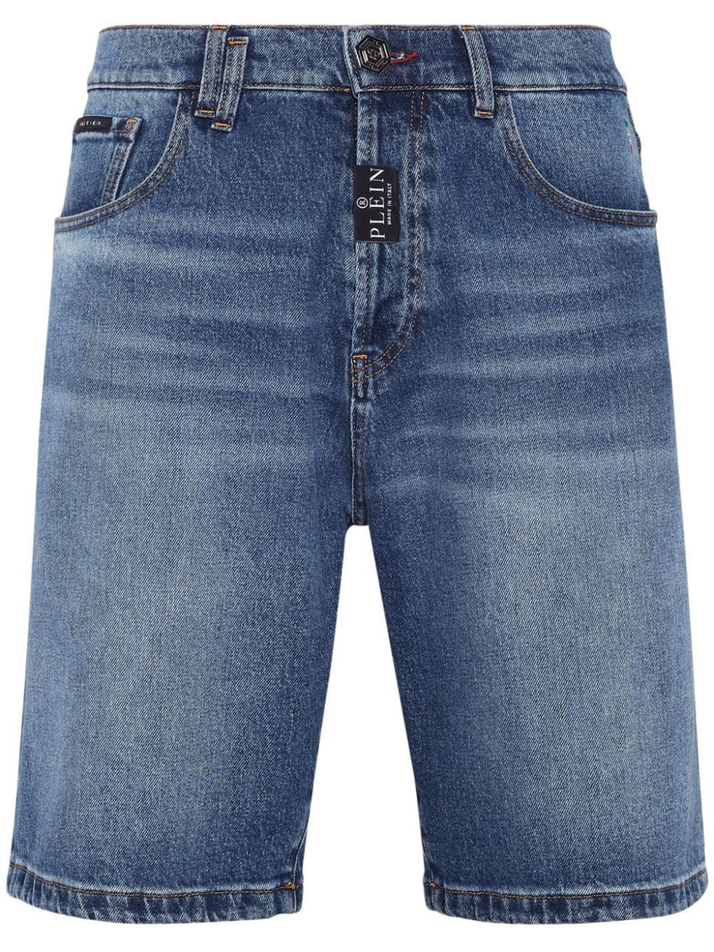 Formentera low-rise denim shorts 1