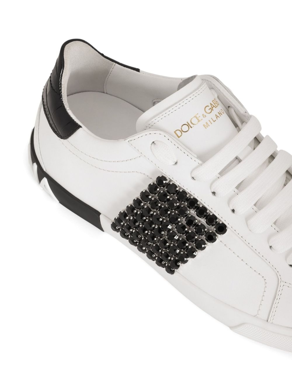 rhinestone-embellished sneakers - 4