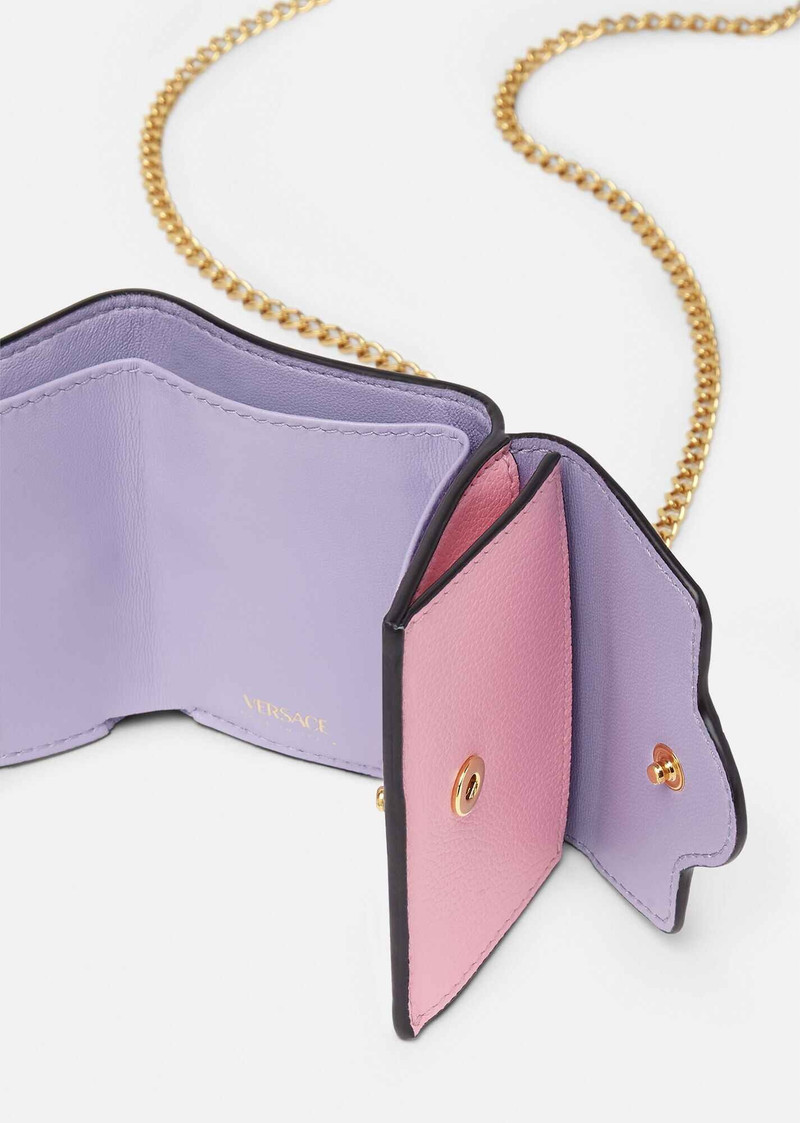 VERSACE La Medusa Tri-fold Chain Wallet outlook