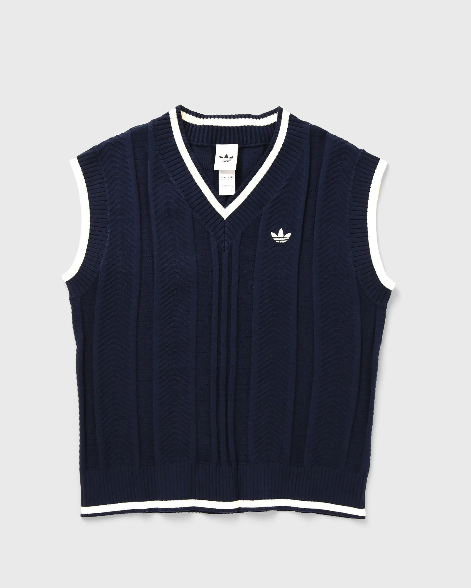 WMNS CABLE KNIT VEST - 1