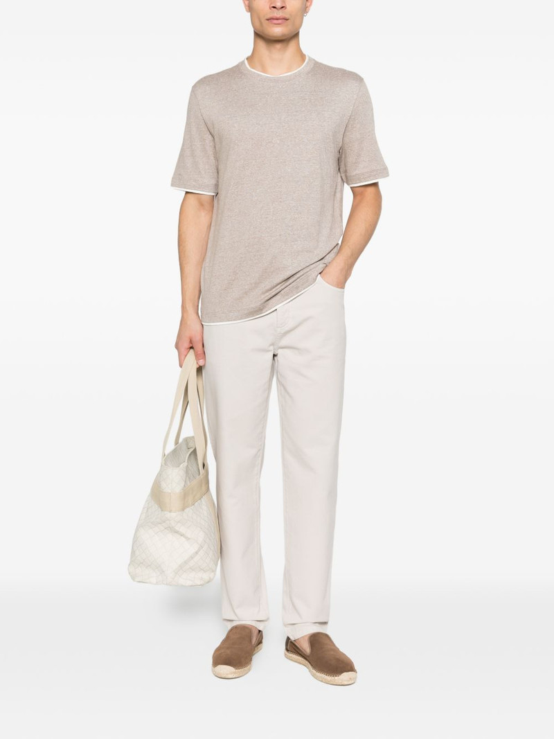 Brunello Cucinelli trimmed T-shirt outlook