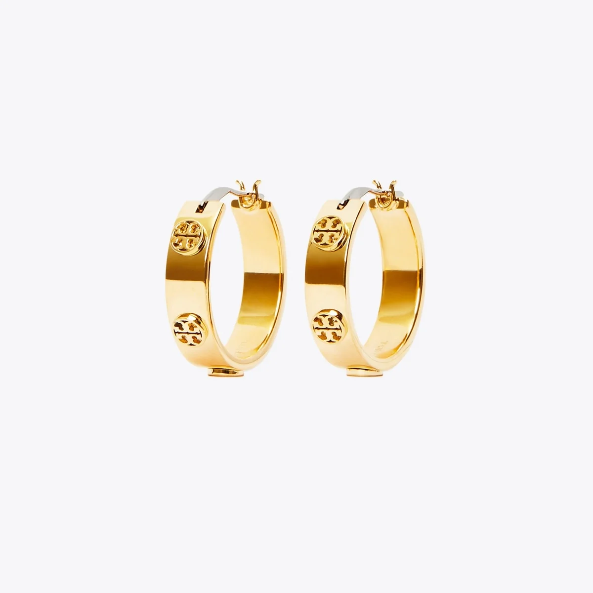 Small Icon Hoop Earrings - 1