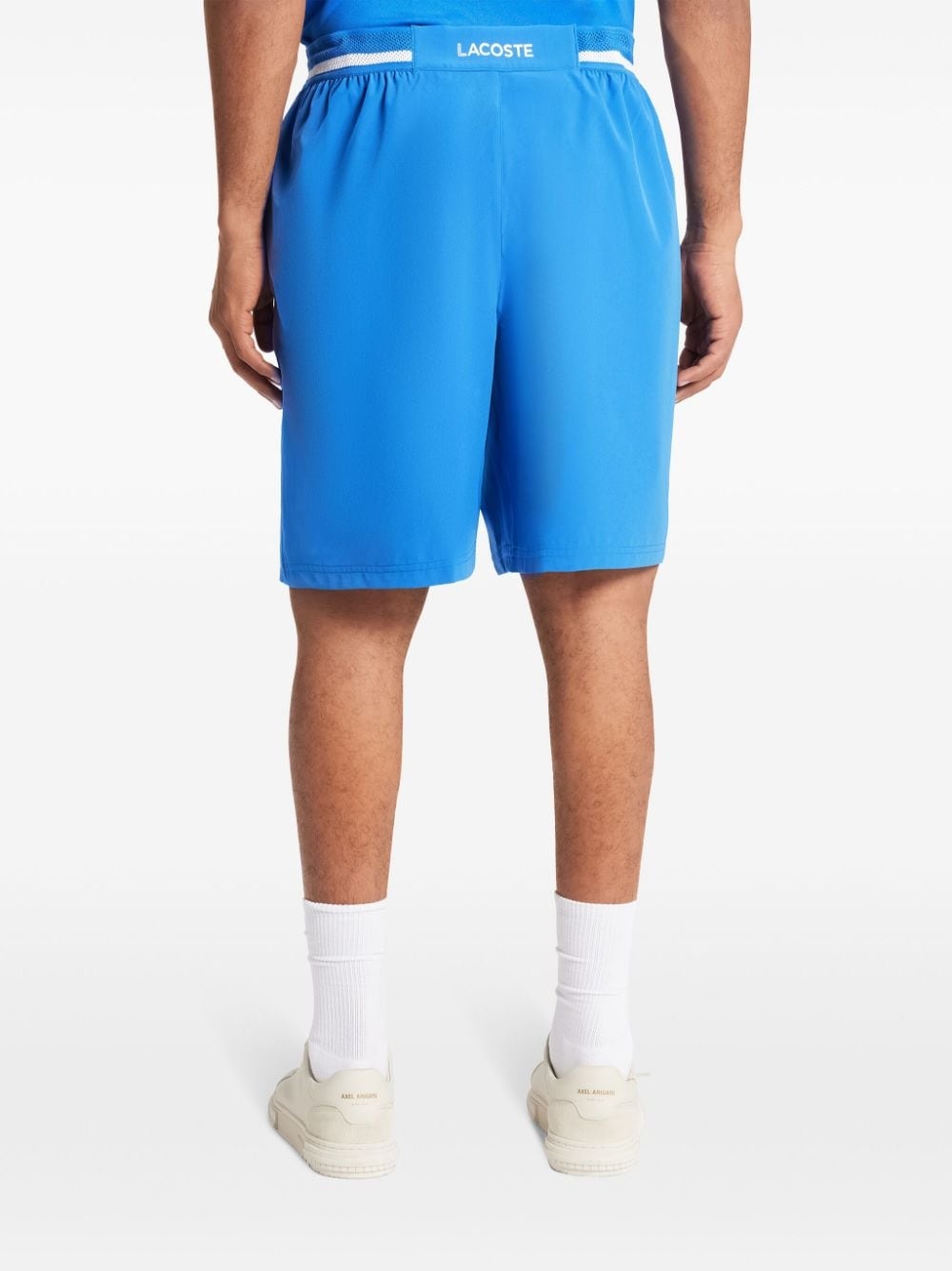 x Novak Djokovic stripe-tipping shorts - 4