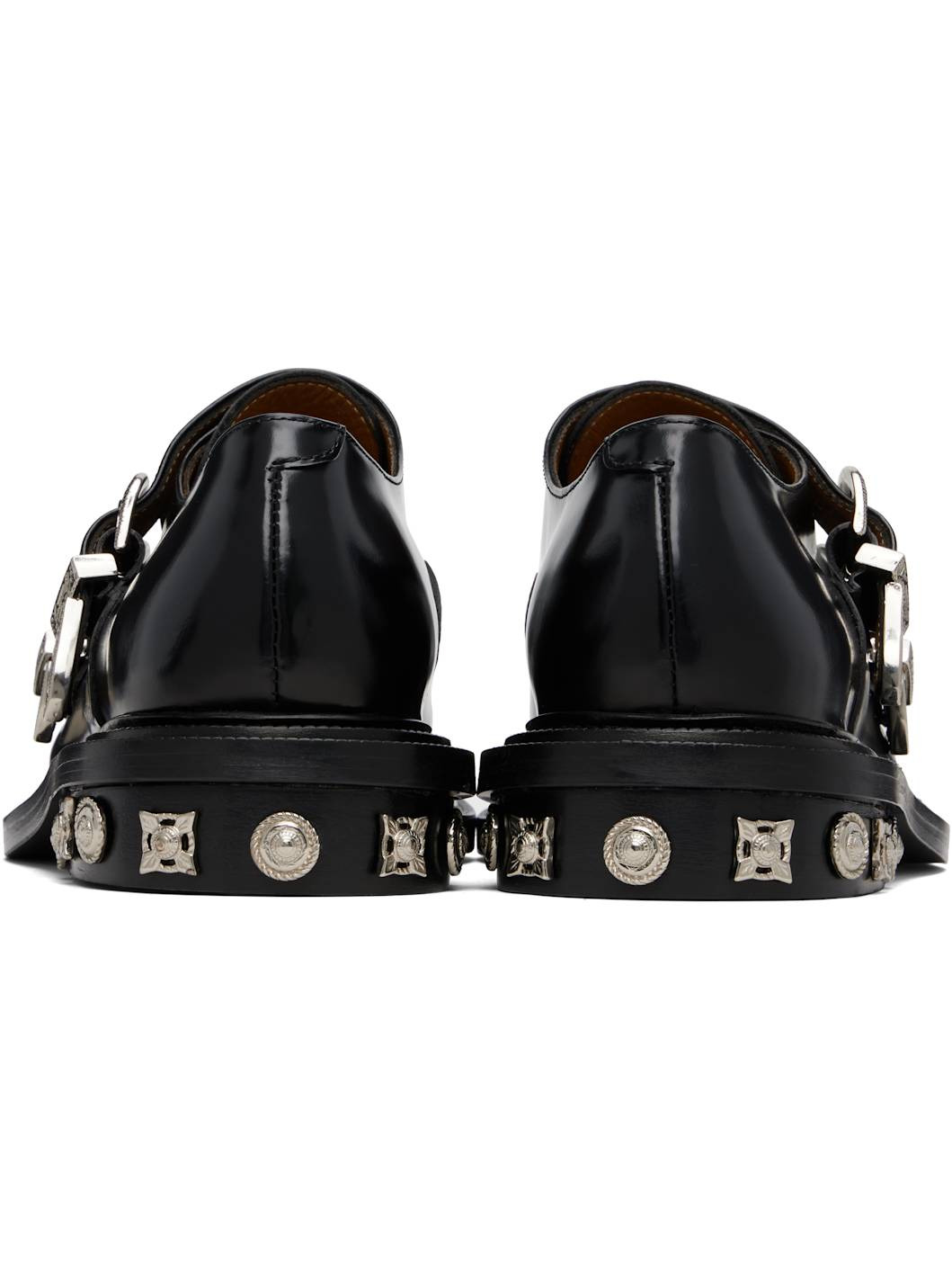 Black Double Monkstraps - 2