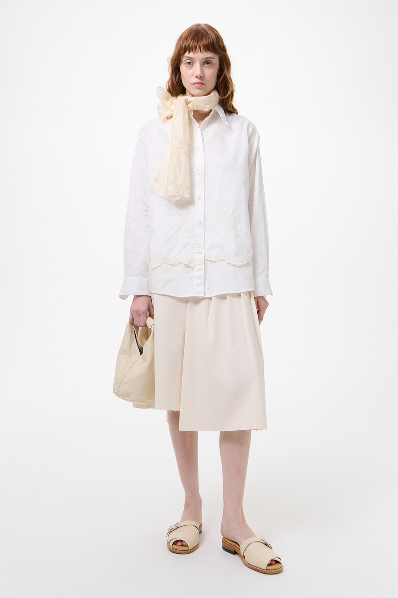 Our Legacy Precious Shirt Ivory Cloud Breezey Cotton outlook
