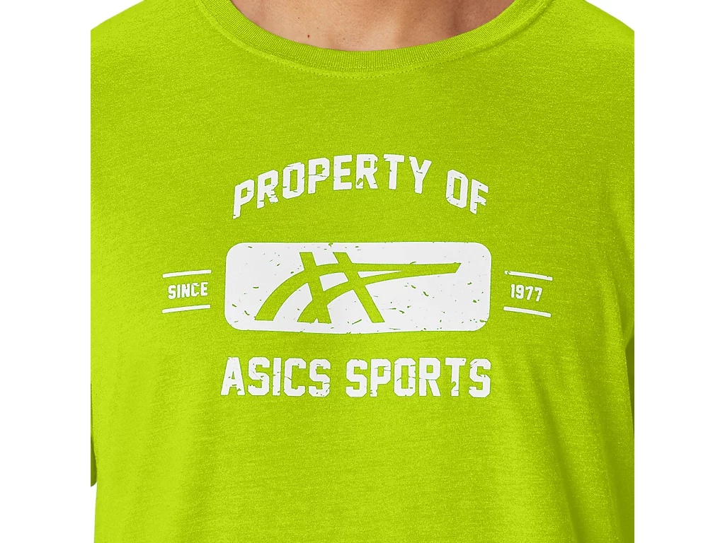 SHORT SLEEVE PROPERTY OF ASICS SPORTS TEE - 4