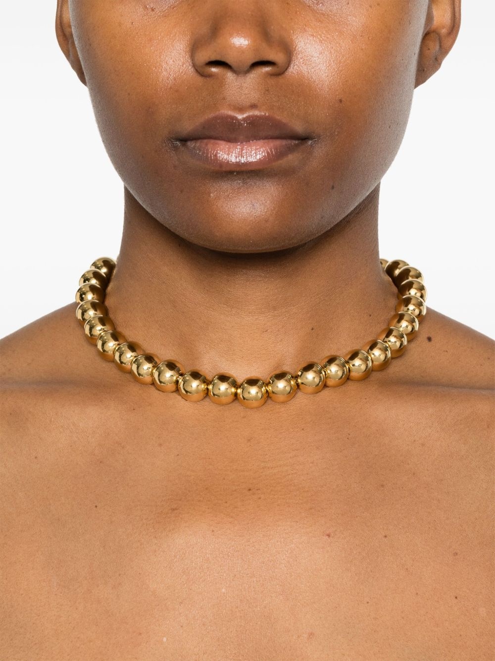 beaded choker - 2