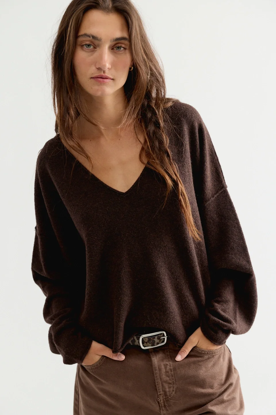 See Me V-Neck Pullover - 1