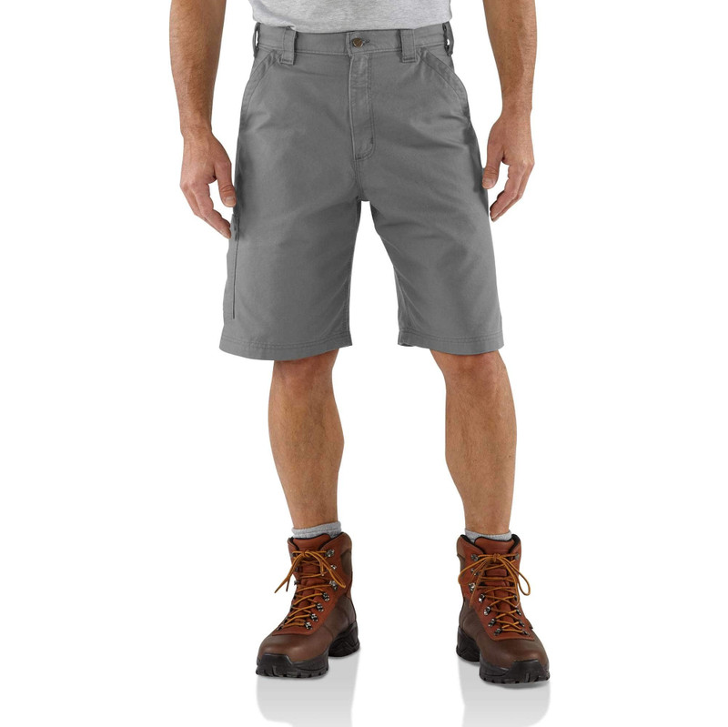 Loose Fit Canvas Utility Work Short 1