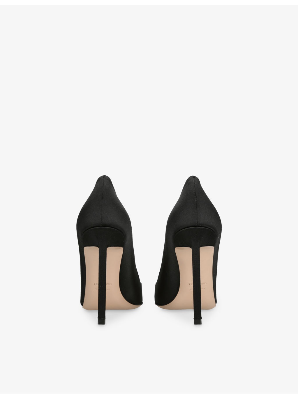 Betty 105 Satin Heeled Pumps - 4