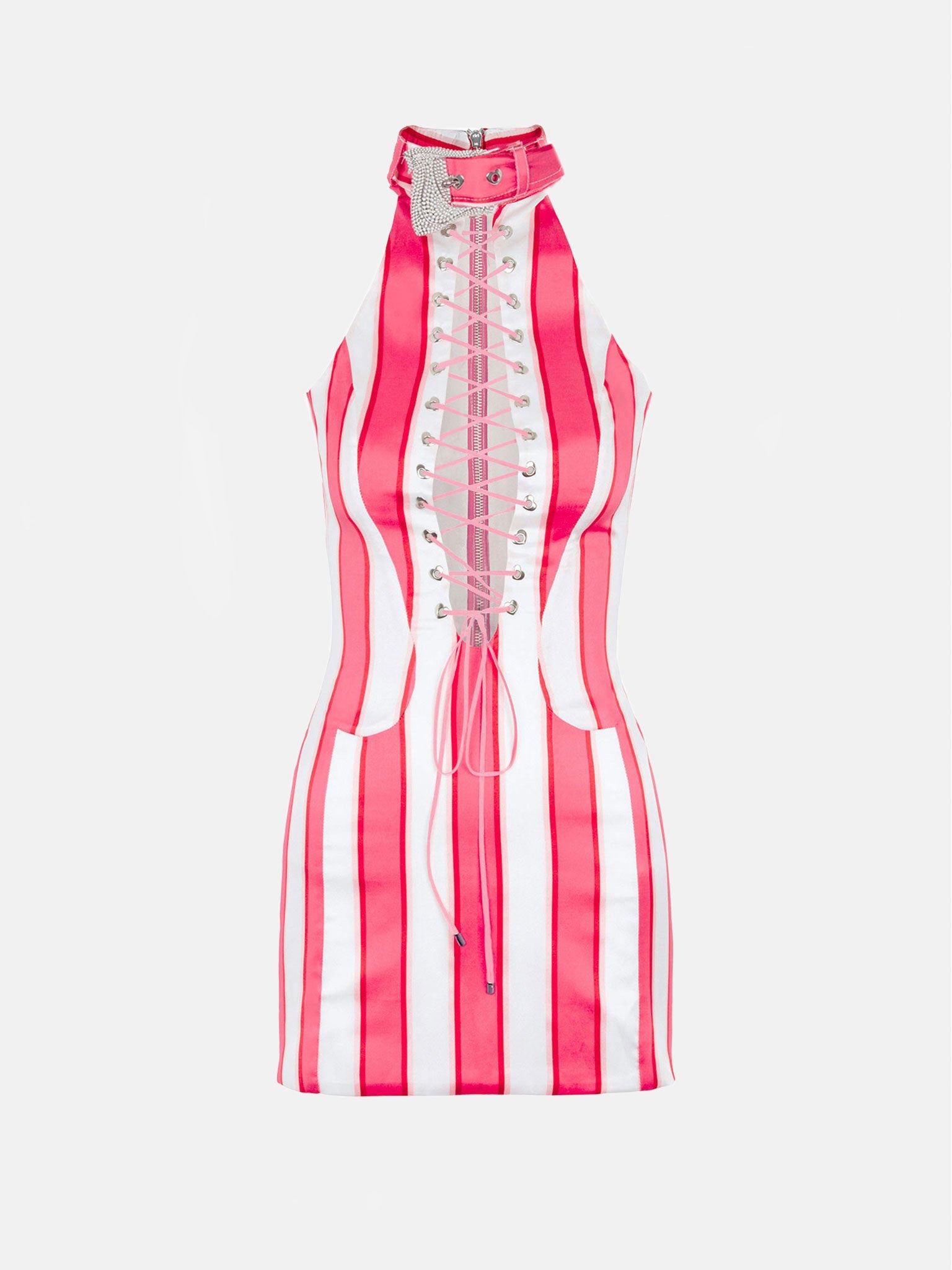 PHOEBE DRESS CANDY STRIPE - 1