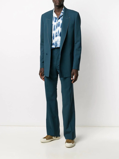 Paul Smith oversize contrasting stitch blazer outlook