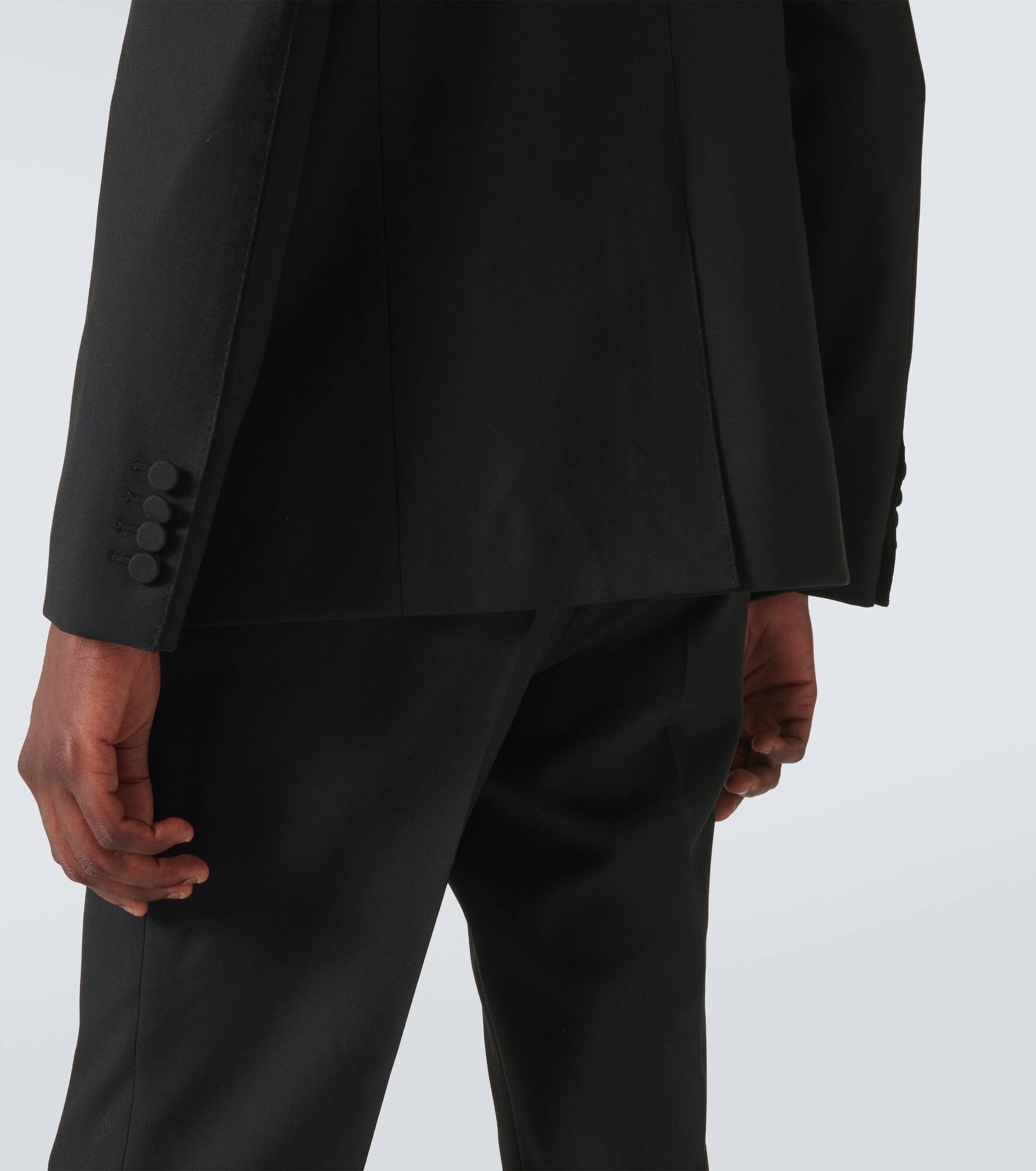 Interlocking G wool suit - 8