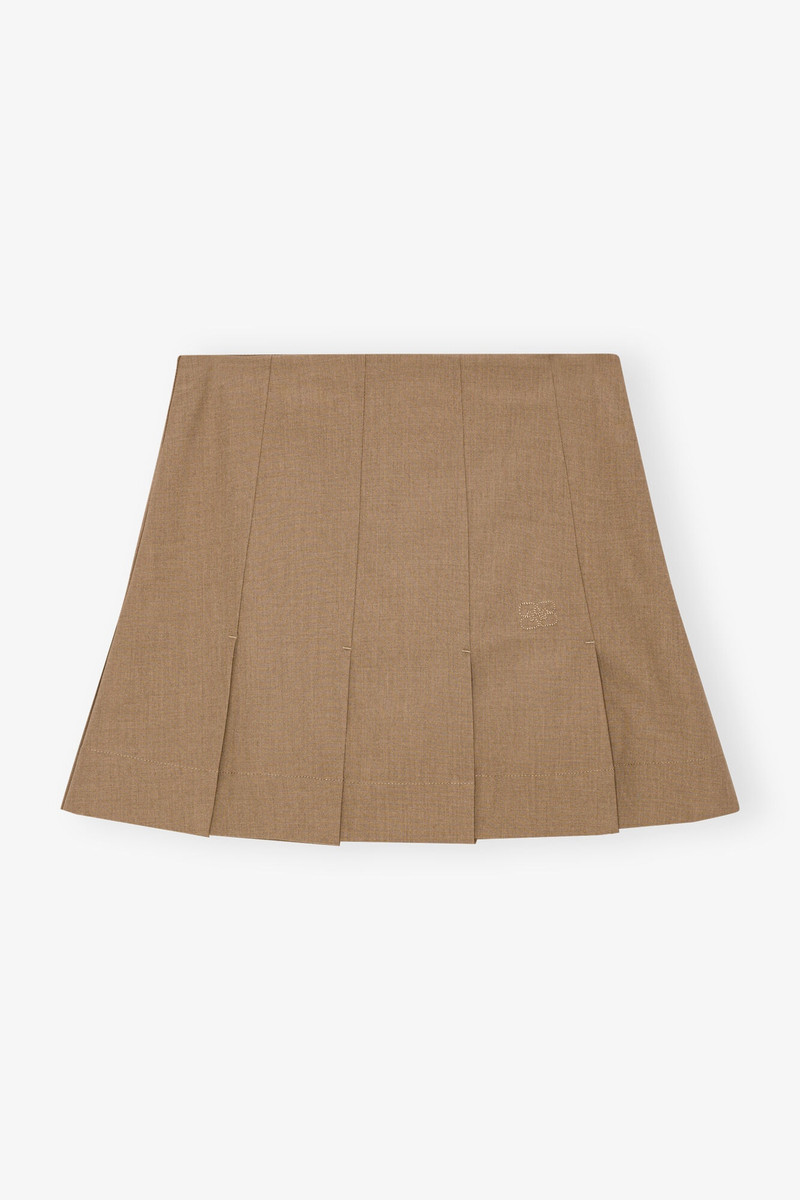 BROWN DRAPEY MELANGE 미니 스킨 - 1
