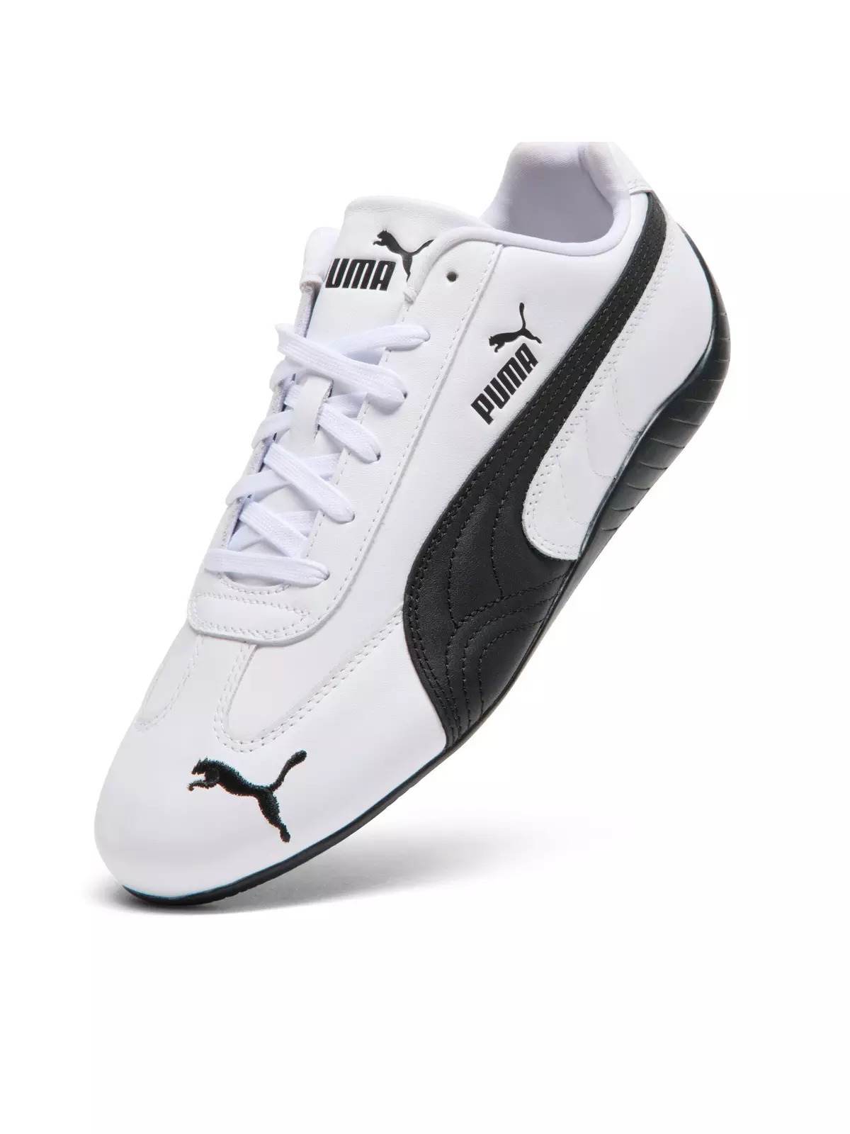 PUMA Speedcat Full Leather "PUMA White/PUMA Black" Men's Shoe - 5