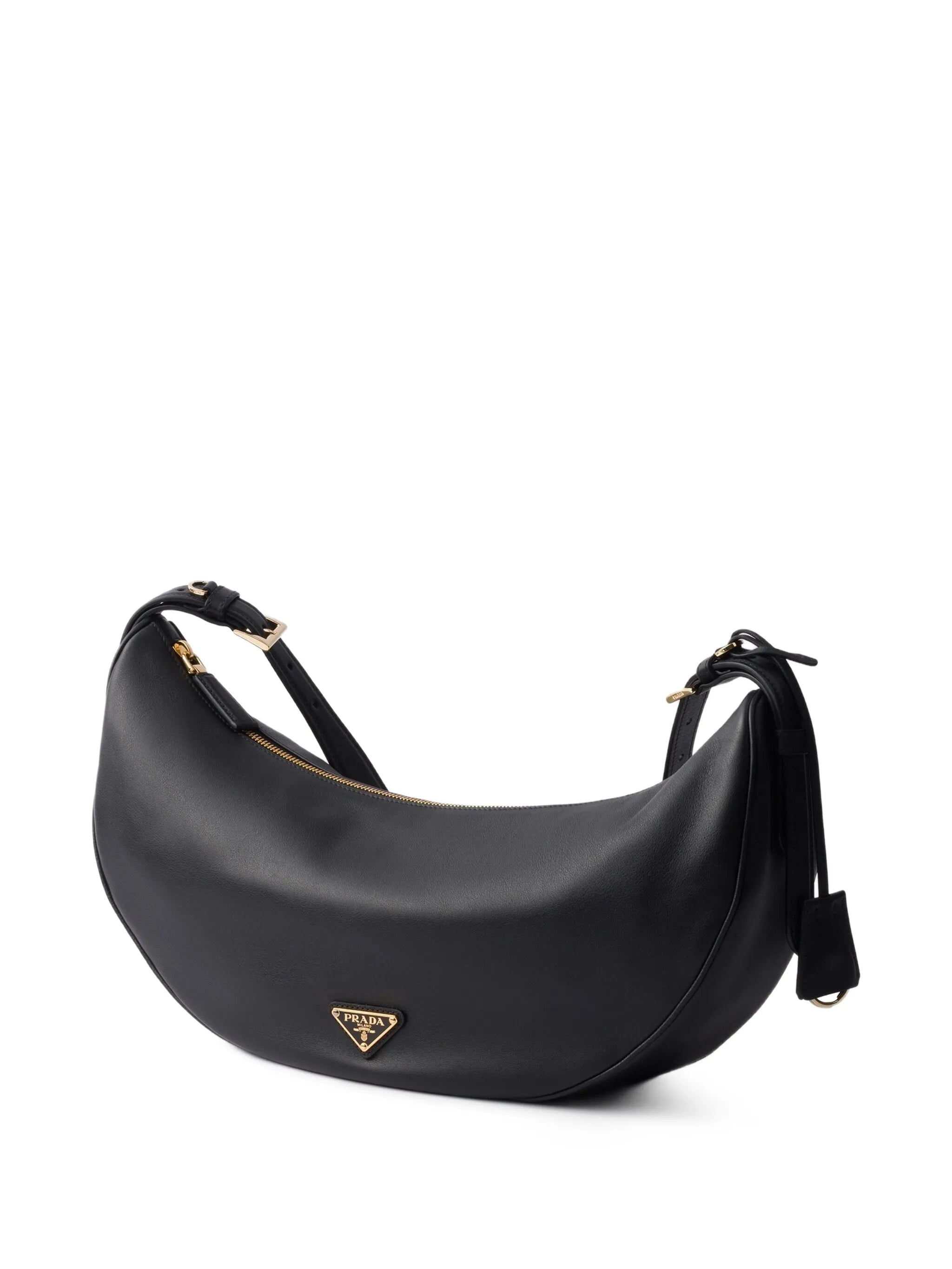 Prada Large Leather Shoulder Bag - 5