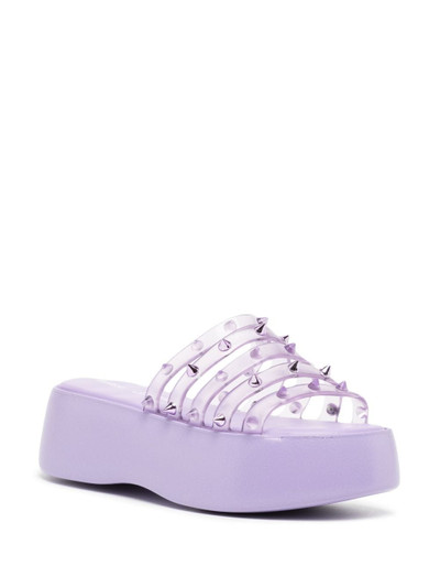 Jean Paul Gaultier stud-embellished platform sandals outlook