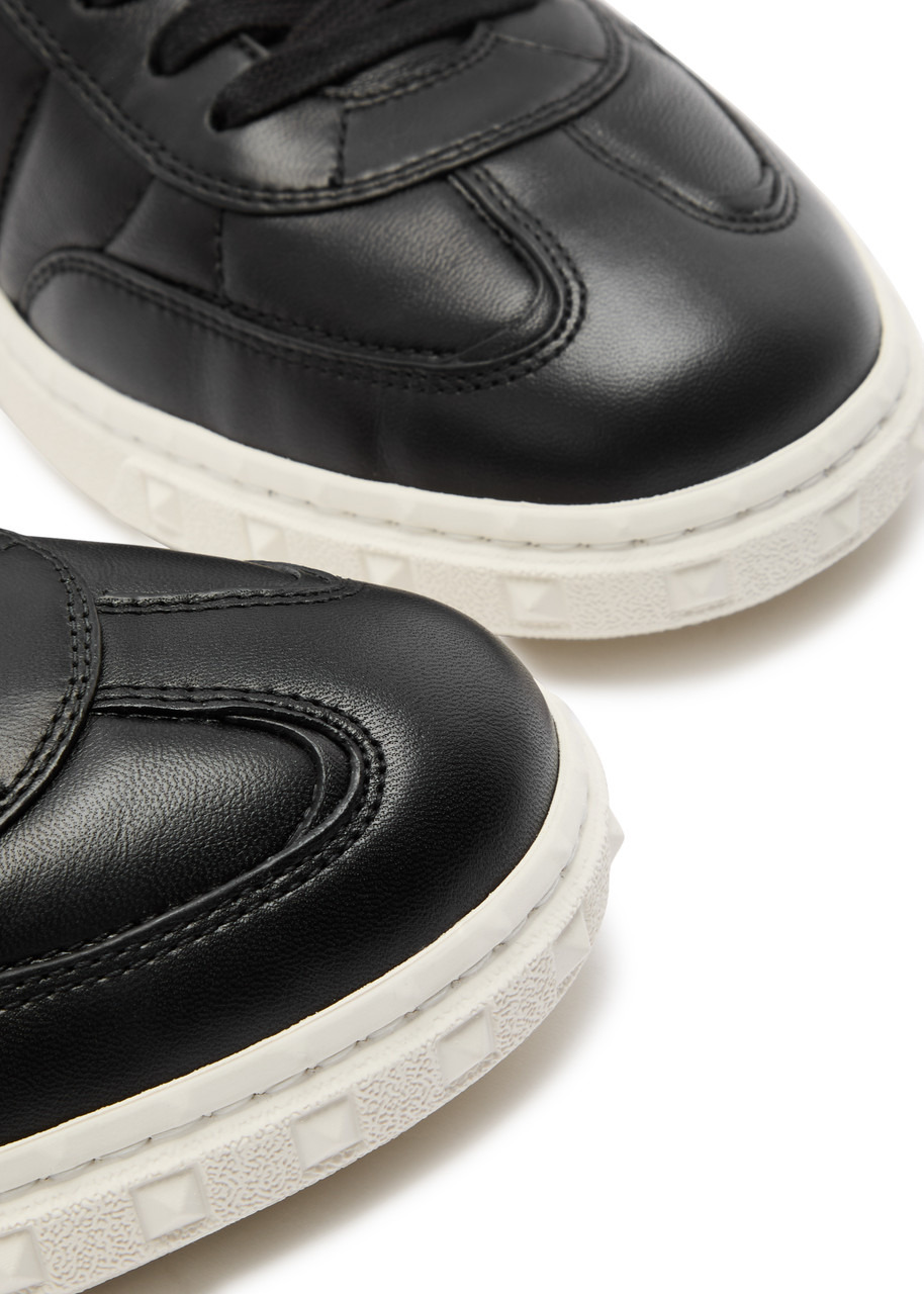 Valentino Garavani Upvillage Quilted Leather Sneakers - 3