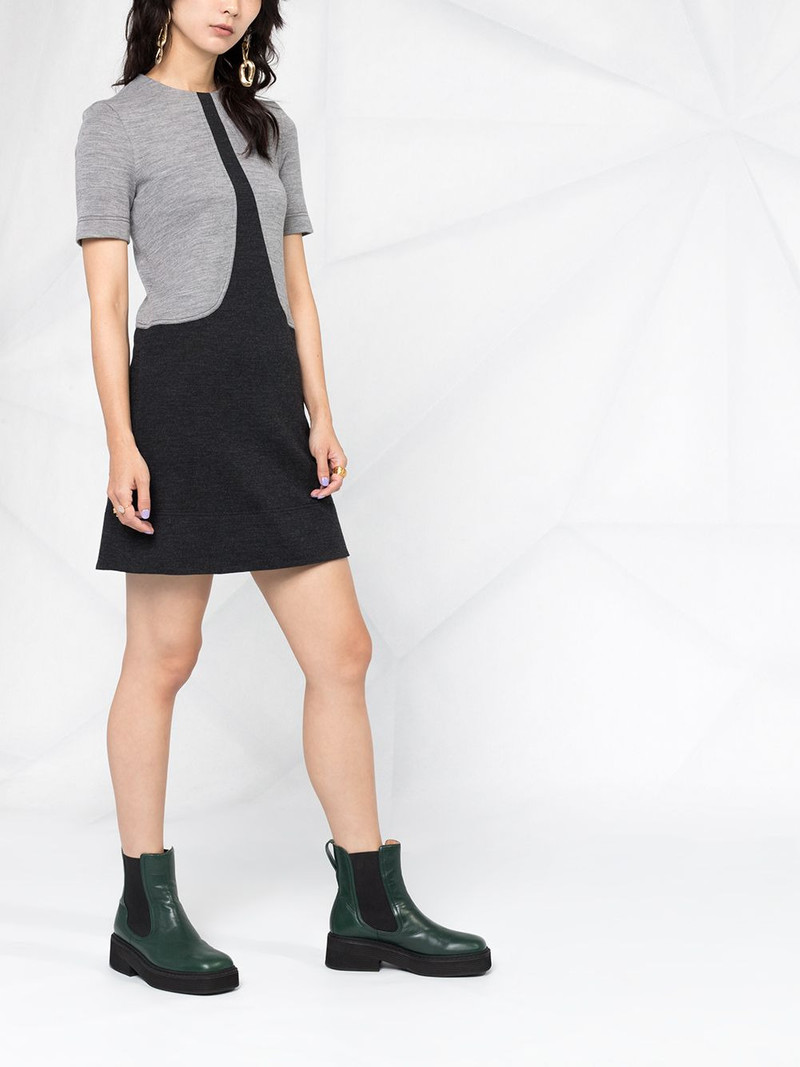 two-tone T-shirt dress 4