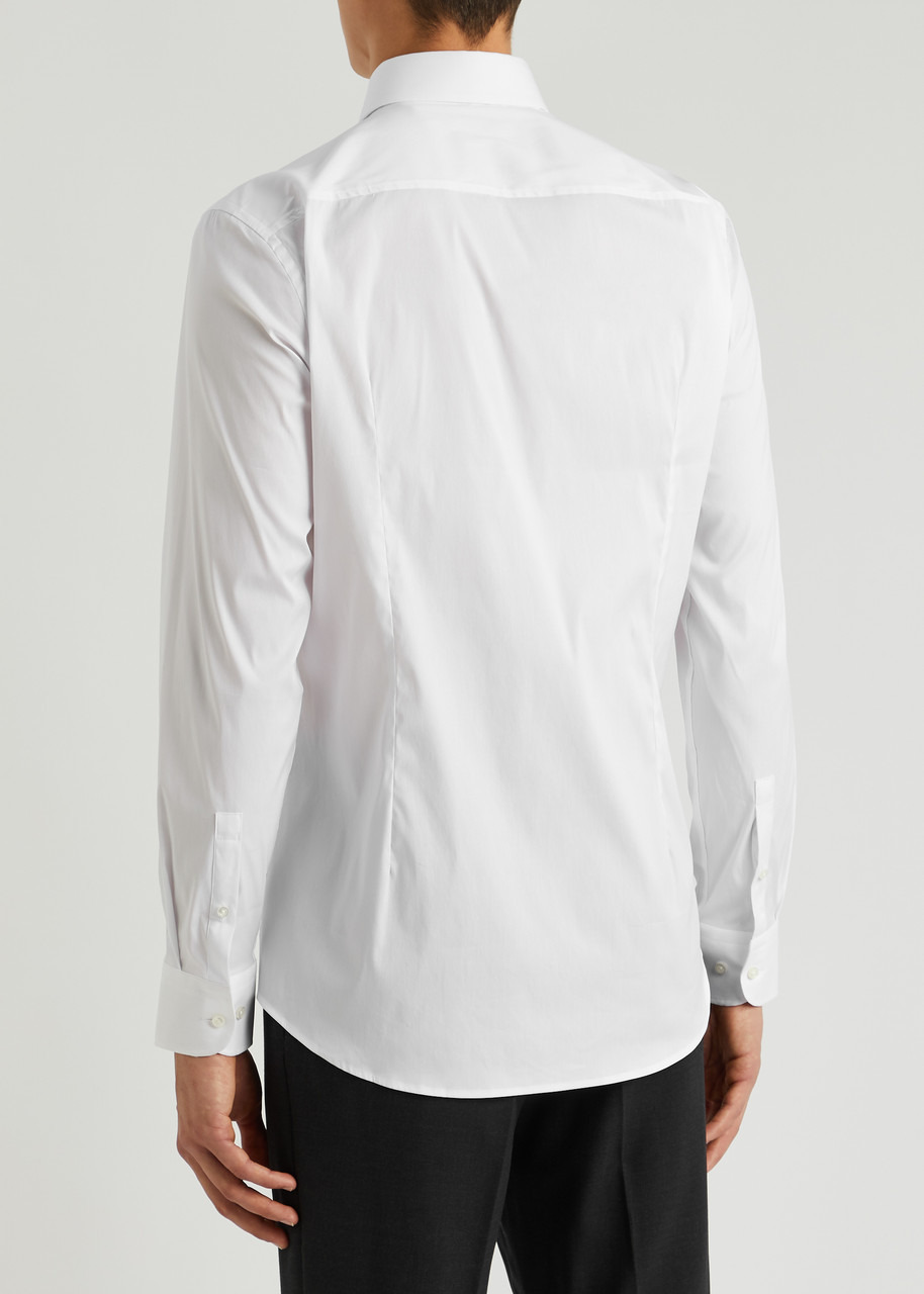 Cotton-blend shirt - 3