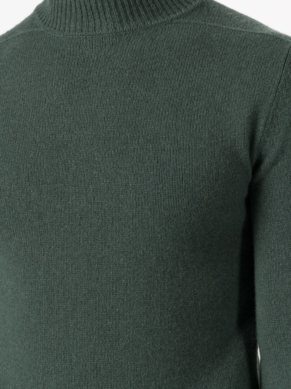 mock-neck cashmere jumper - 5