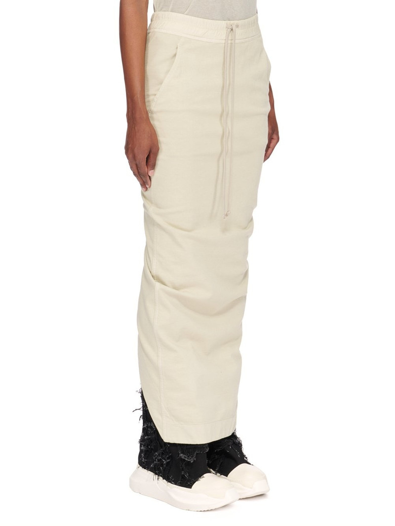 Drawstring long cotton skirt 2