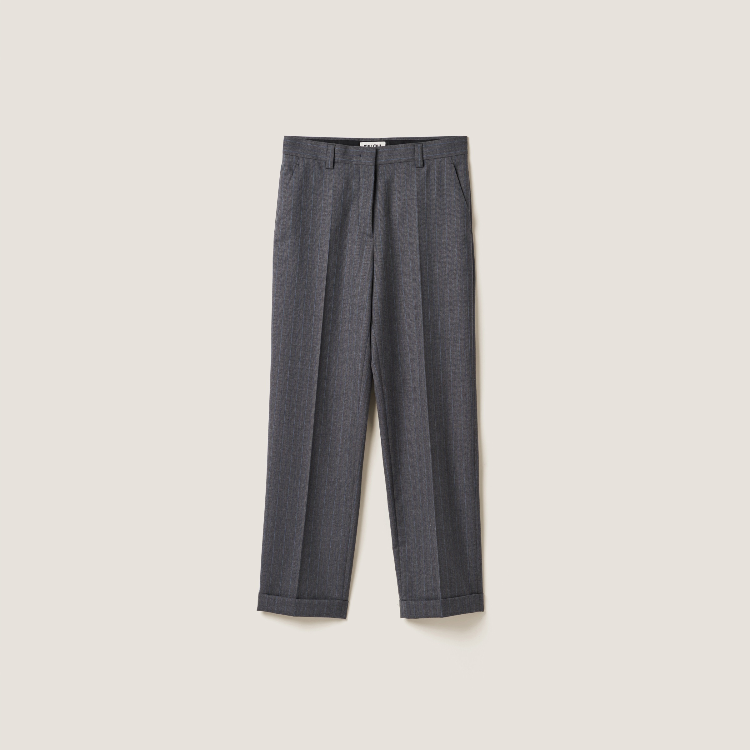 Miu Miu Pinstriped pants | REVERSIBLE