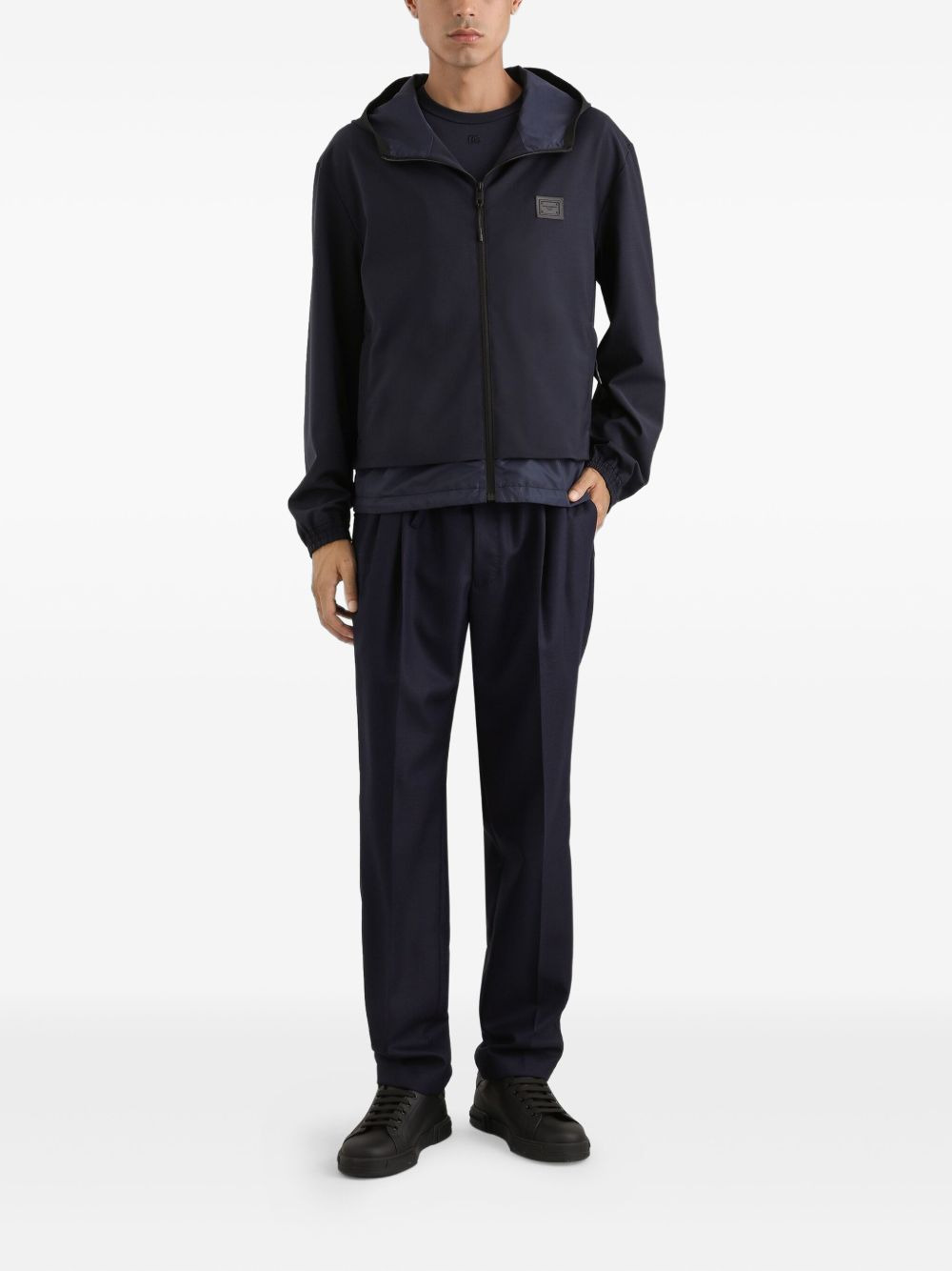 drawstring track trousers - 2