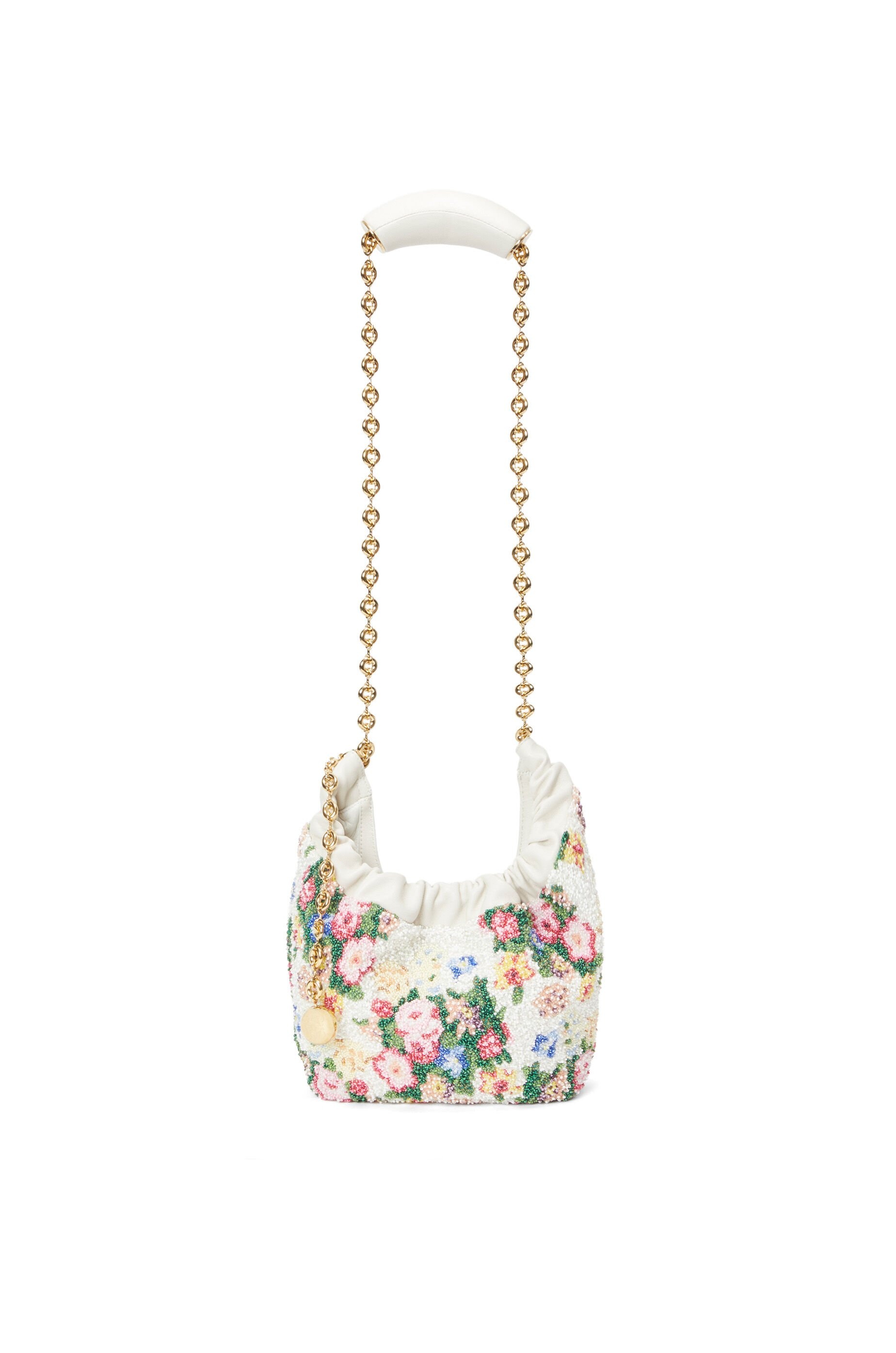 Mini Squeeze bag in beaded leather - 7