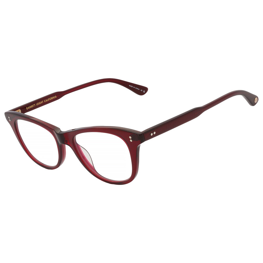 Garrett Leight TIA JANE Demo Cat Eye Ladies Eyeglasses 1122 MER 47 - 4