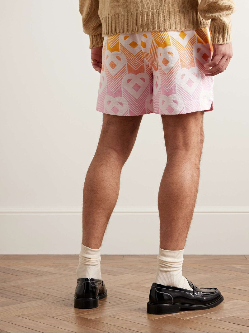 Metallic-Jacquard Shorts 3