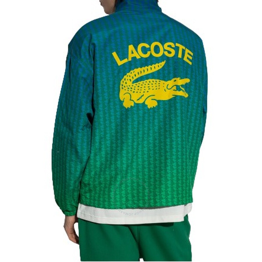 Lacoste Monogram Ombre Showerproof Track Jacket - 2