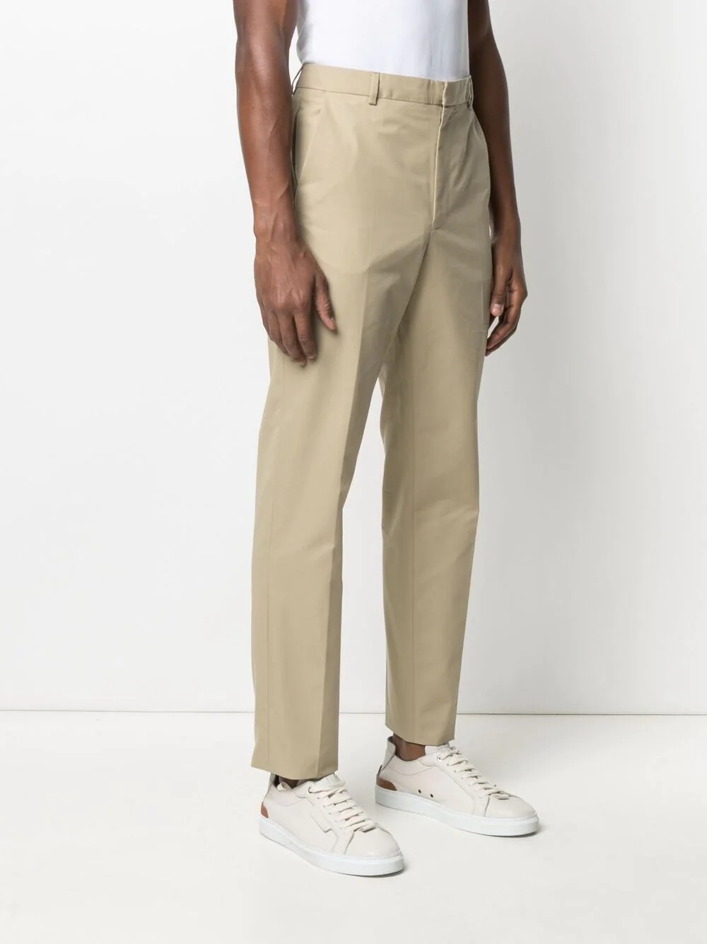 straight-leg tailored trousers - 3