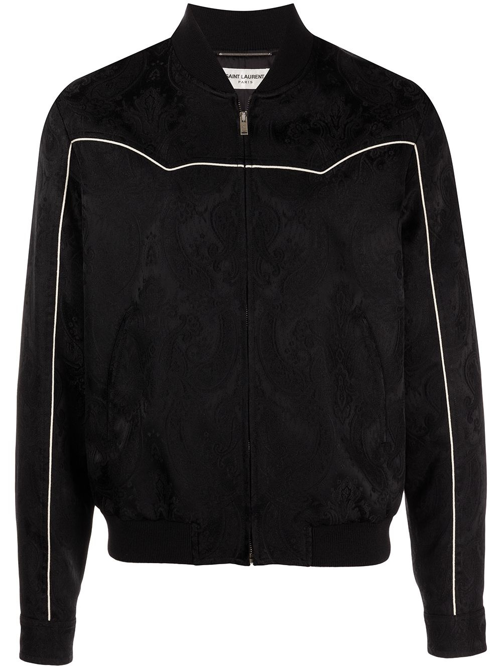 paisley-print bomber jacket - 1