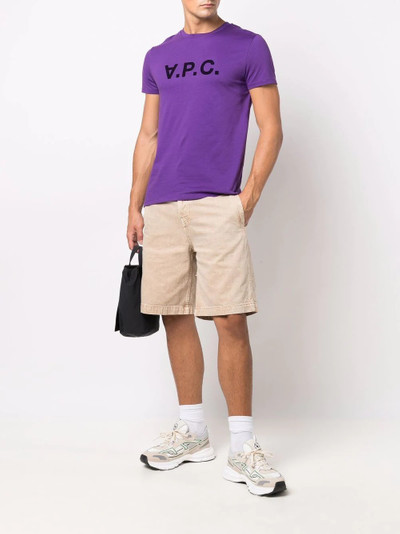 A.P.C. logo-print T-shirt outlook