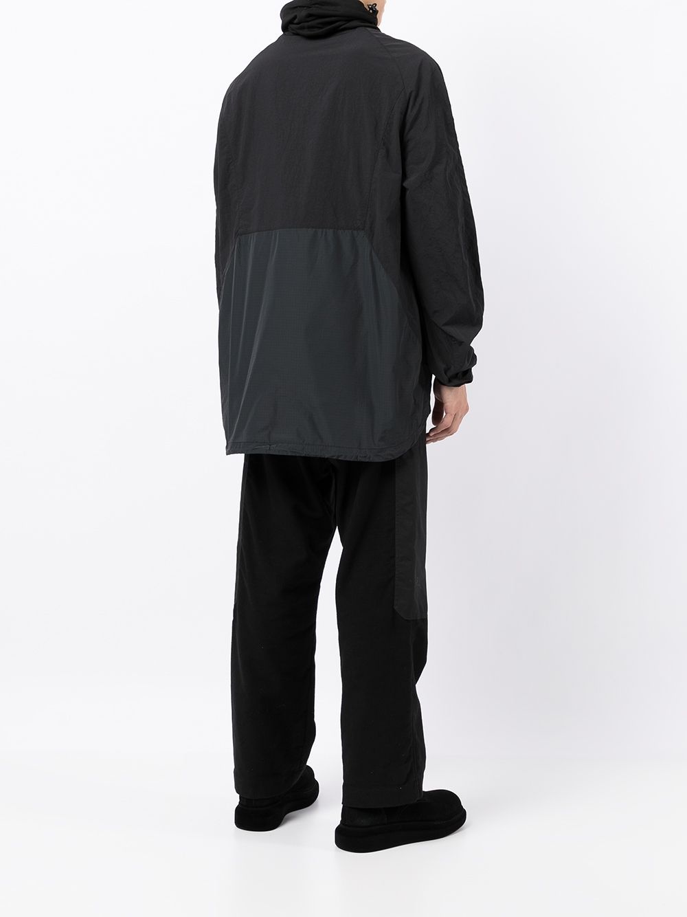 pullover funnel-neck jacket - 4