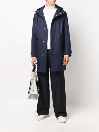 Mackintosh Granish hooded mid-length coat outlook