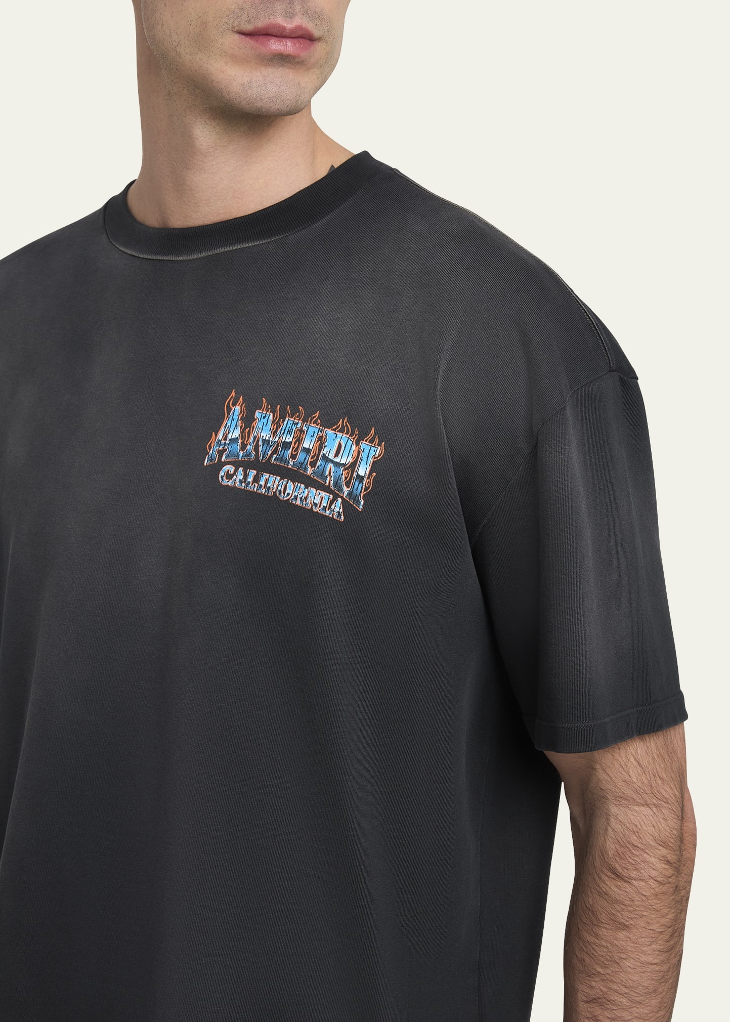 Men's Vintage Faded Jersey Amiri California T-Shirt - 5