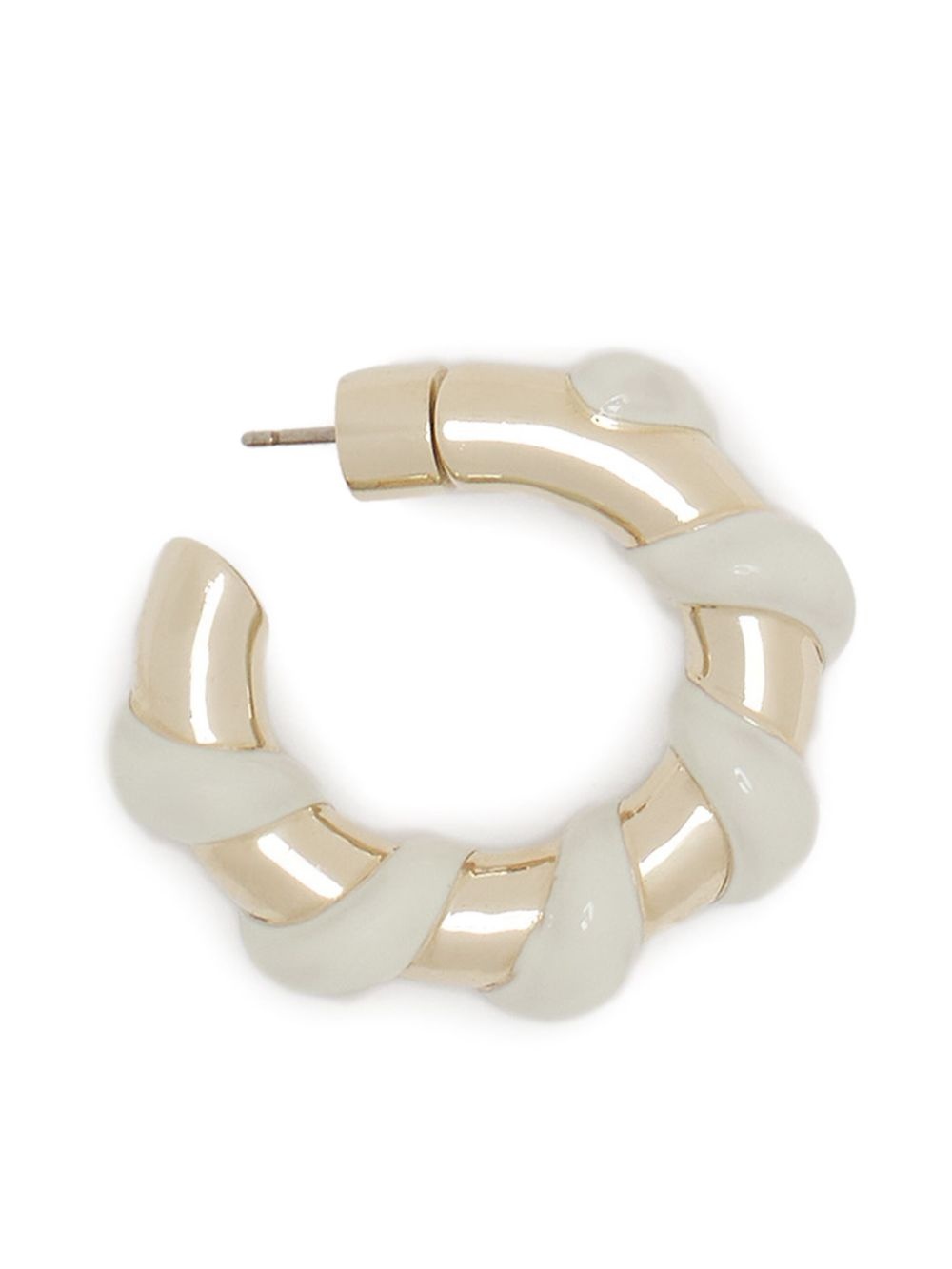 twist hoop earrings - 4