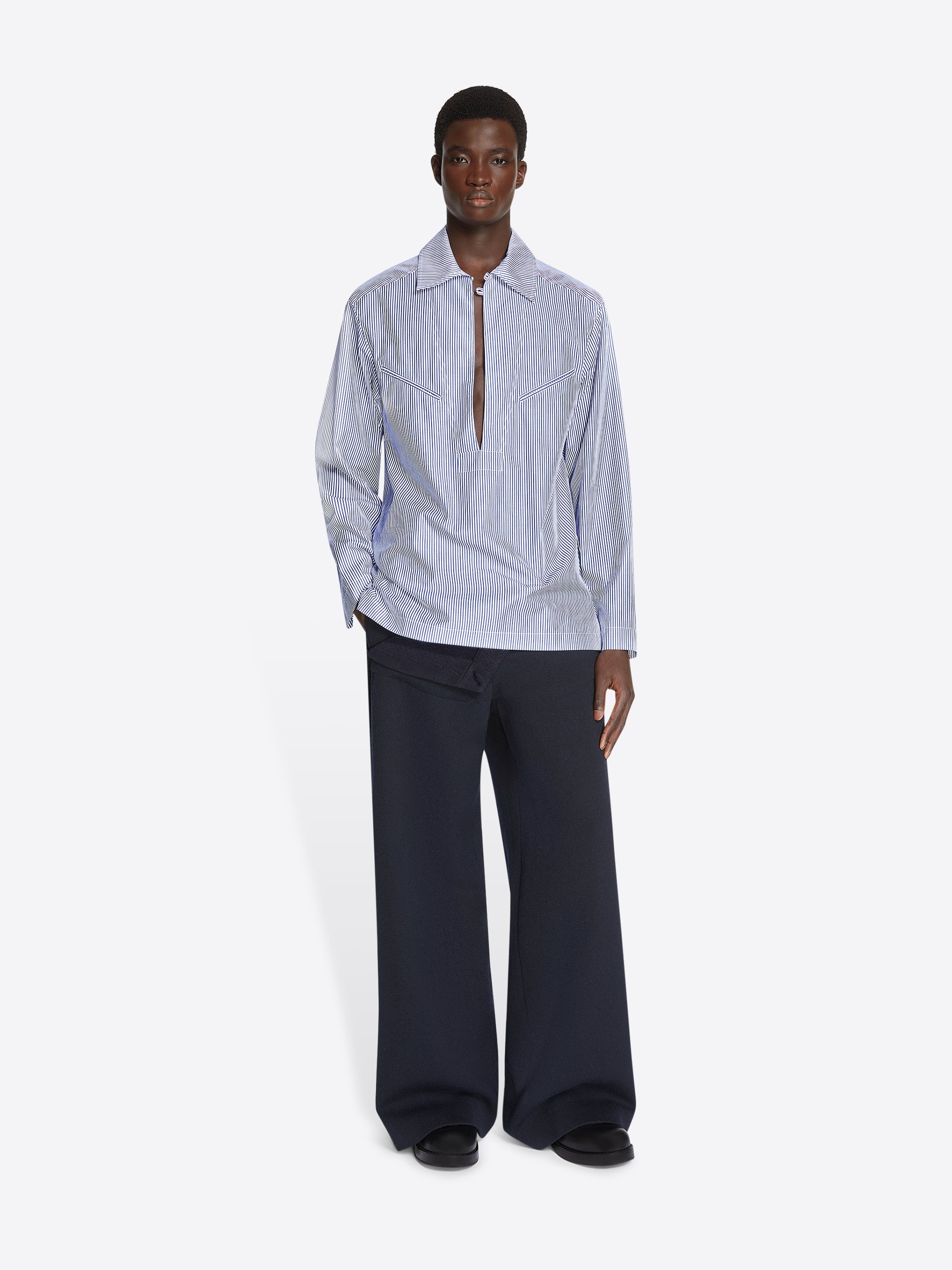 POPOVER COTTON SHIRT - 2