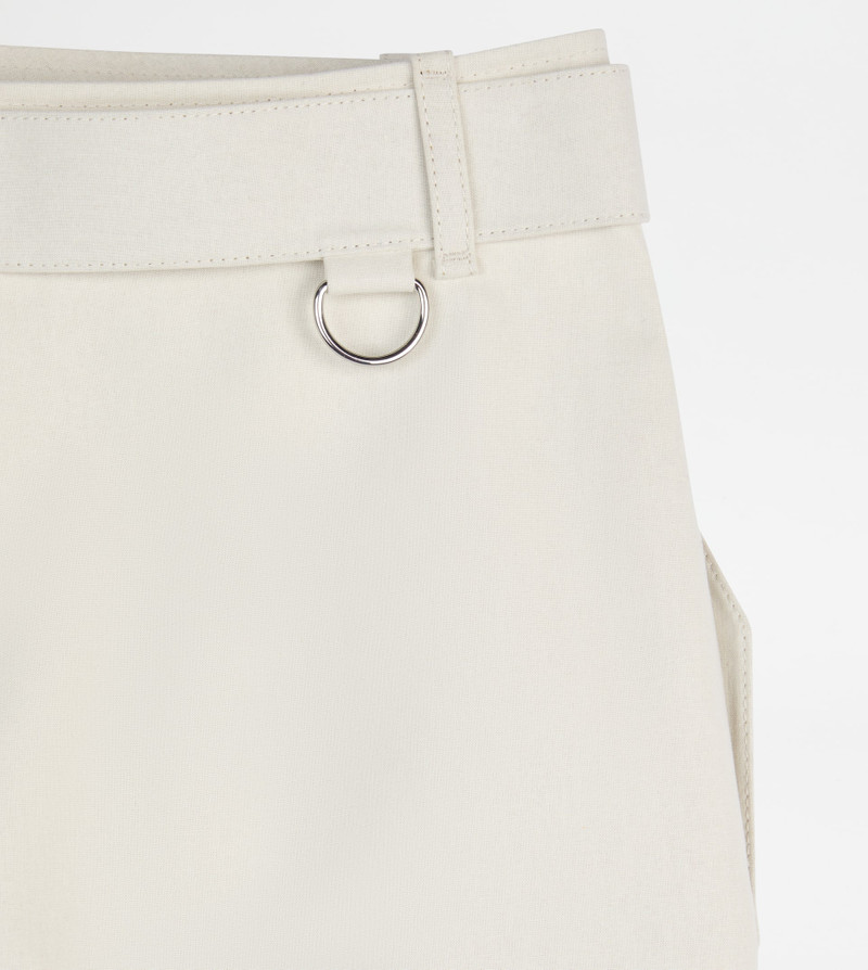 Tod's SKIRT IN COTTON - WHITE outlook