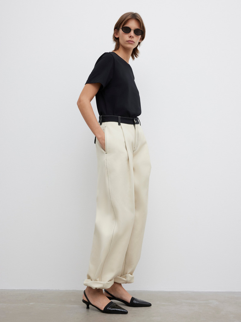 House of Dagmar Two tone trousers outlook