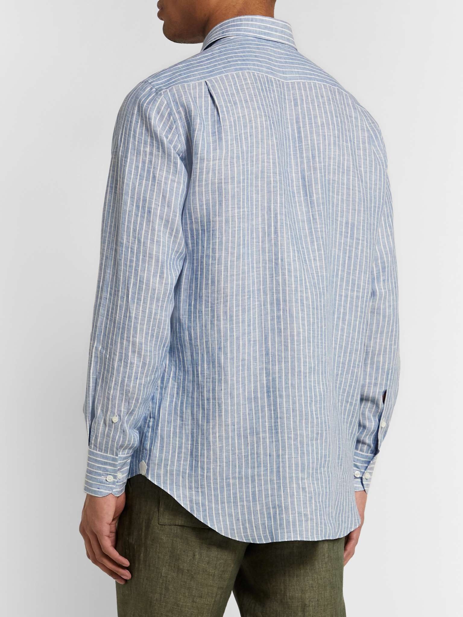 Striped Linen Shirt - 5