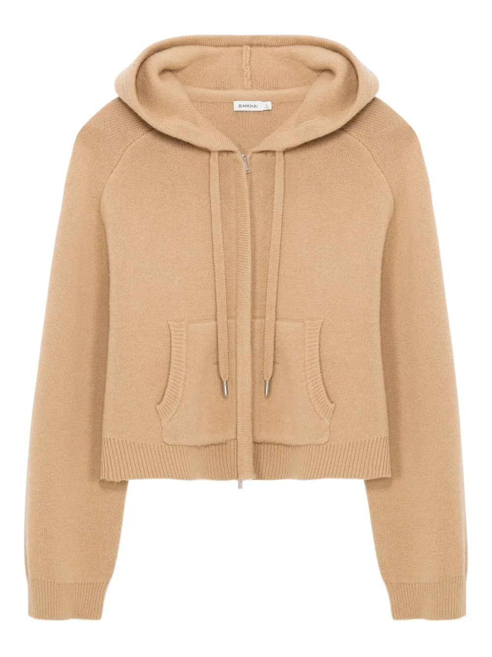 zip-front hoodie - 1