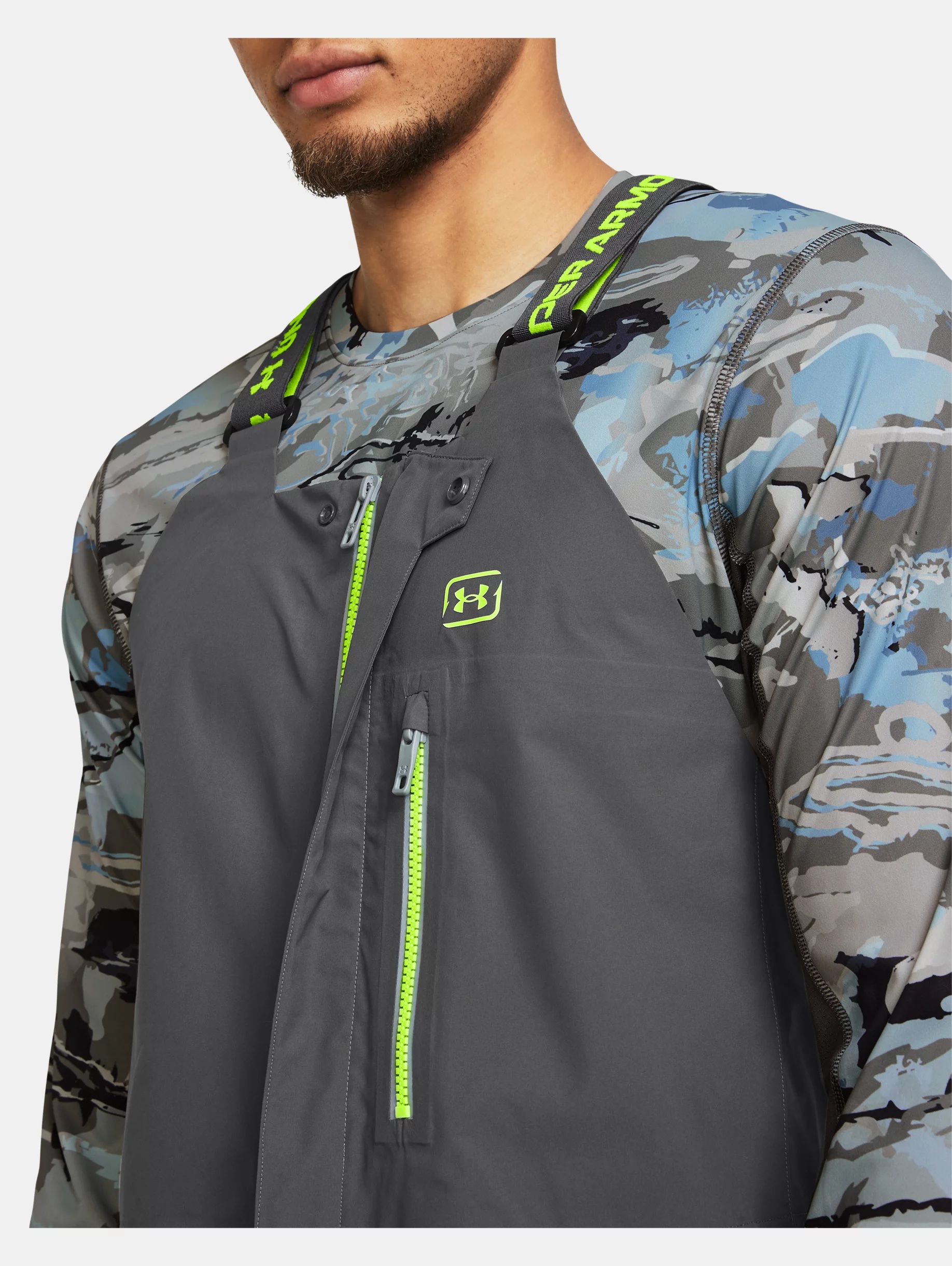 Men's UA Fish Elite Rain Bib - 5