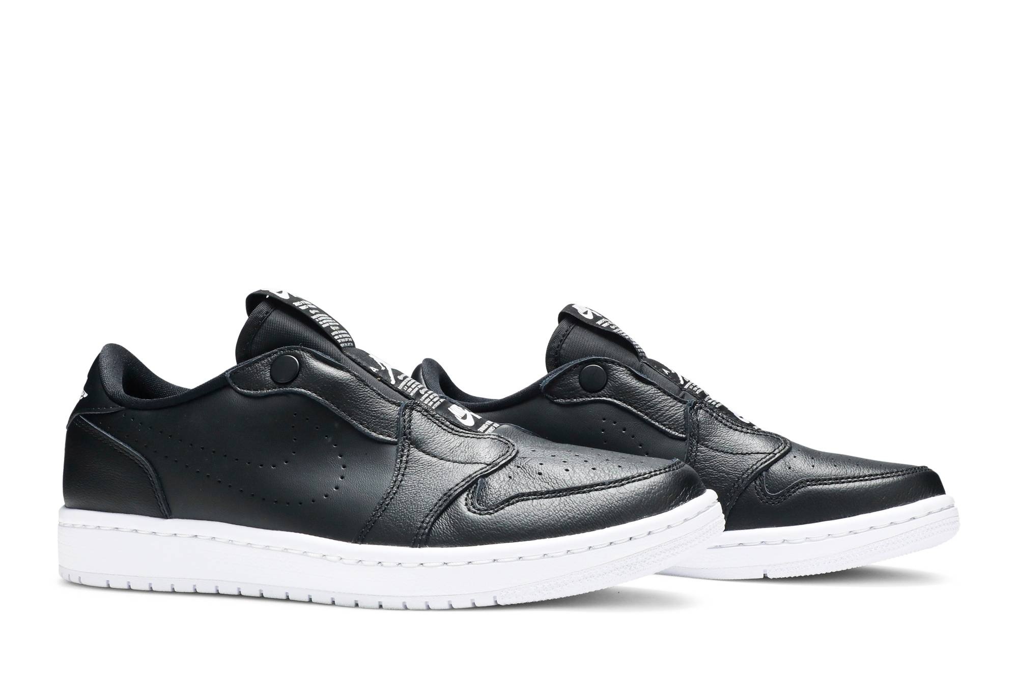 Wmns Air Jordan 1 Low Slip 'Black' - 8