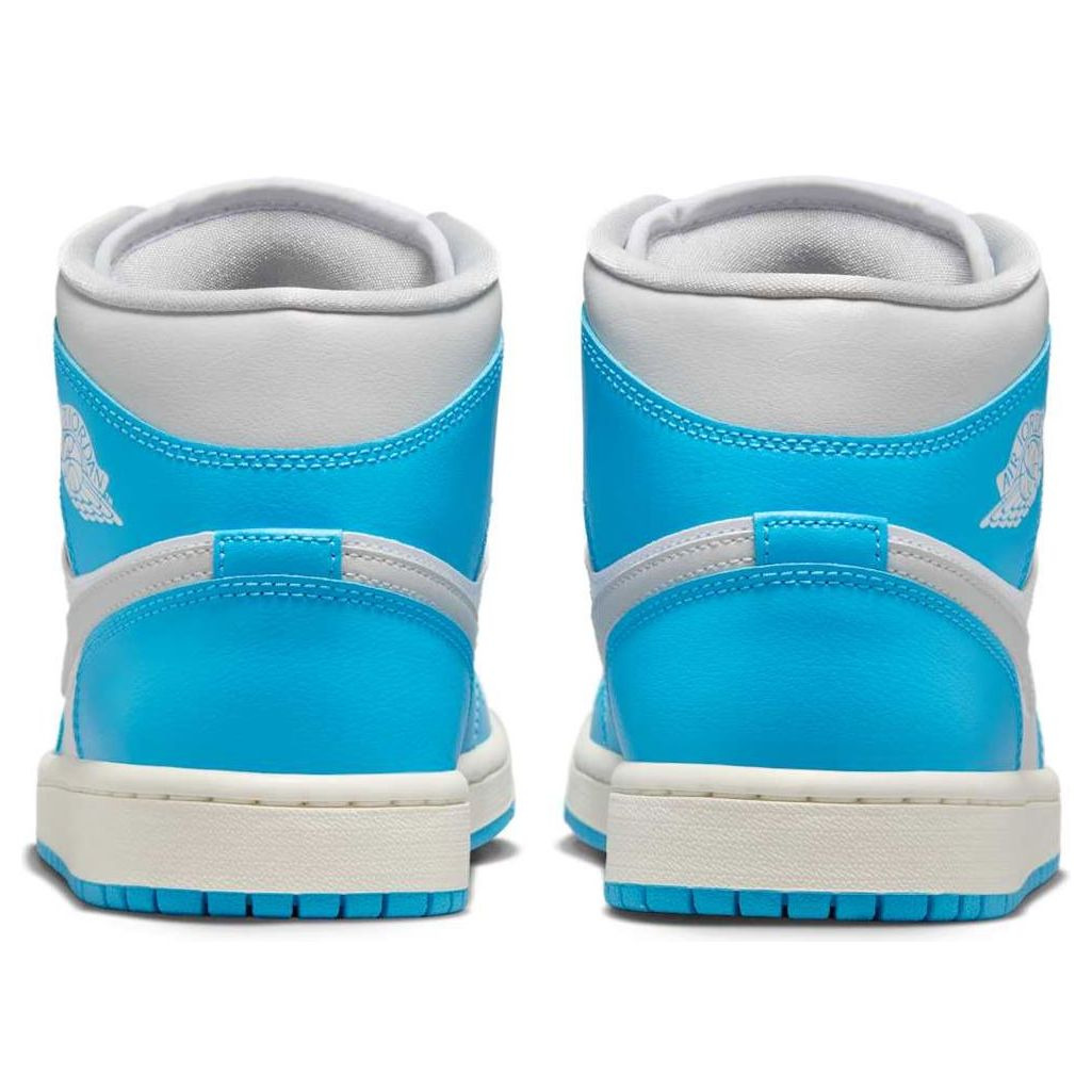(WMNS) Air Jordan 1 Mid 'Dark Powder Blue' BQ6472-400 - 5